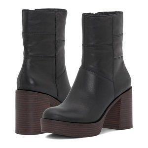 Lucky Brand "Omarey" platform Leather Boots